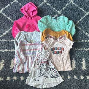 Bundle of 7 Girls Tops